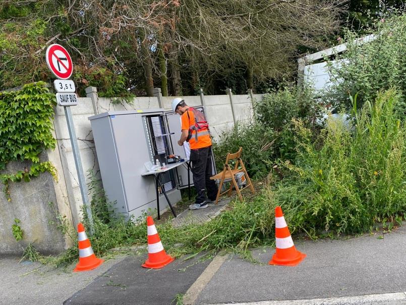 Chantier fibre EUROFIBER