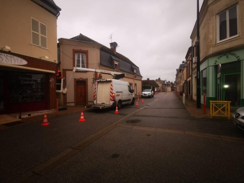 Chantier en zone urbaine