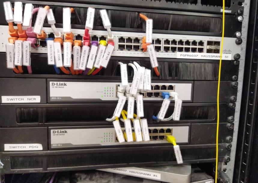 Baie de raccordement fibre